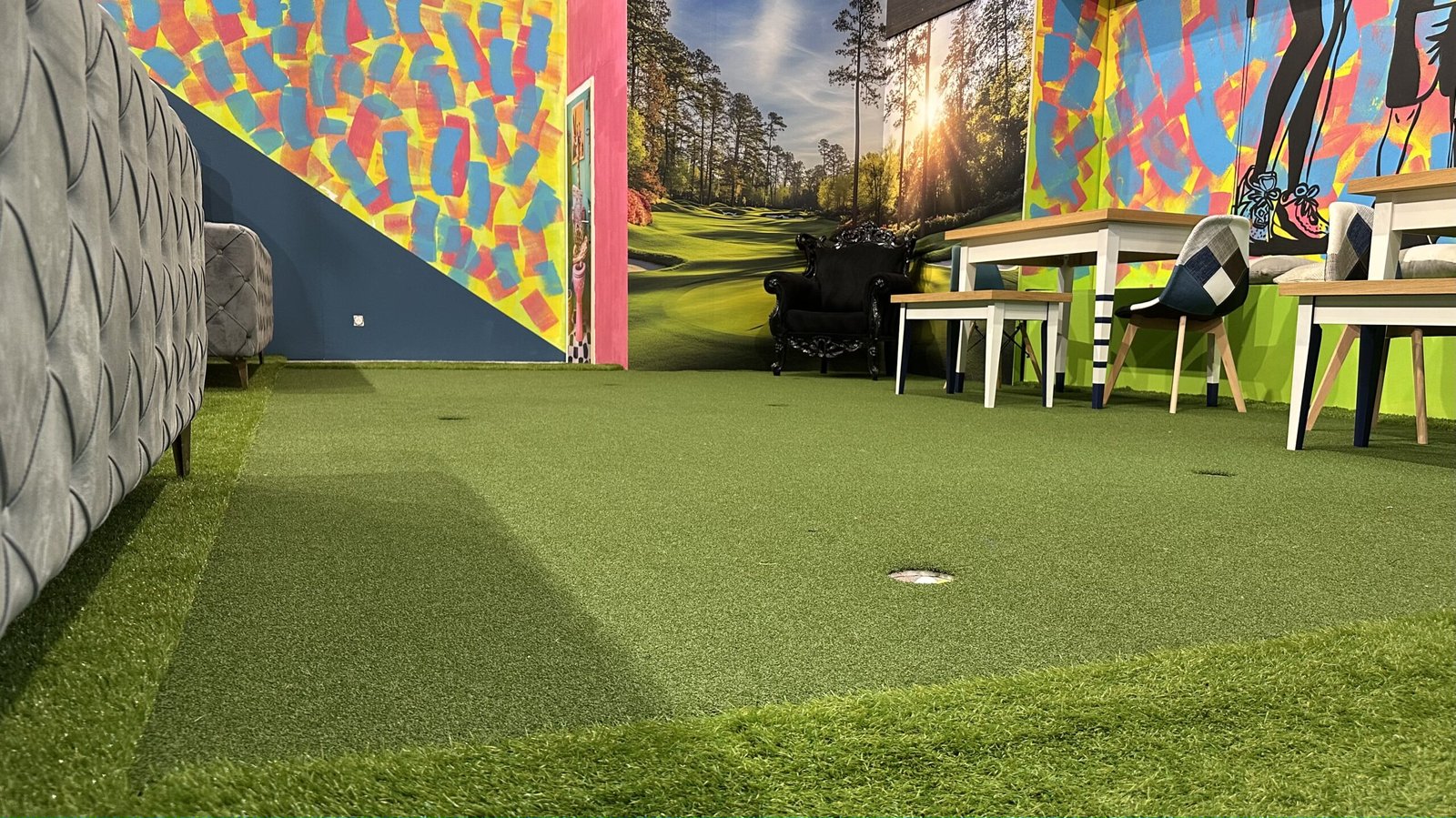 Putting green intérieur à Montélimar