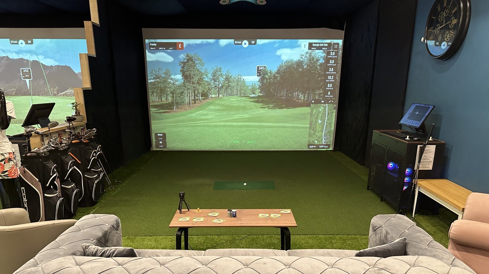 Simulateur de golf indoor de dernière génération